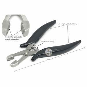 Pinzas de Acero Inoxidable para Remover Extensiones de Cabello con Queratina - Product Image 2