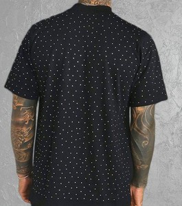 T-shirt pour homme avec strass à prix raisonnable, qualité supérieure, anti-plis, tendance, avec des designs uniques - Product Image 4