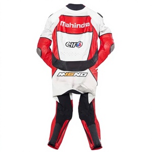 ชุดแข่งมอเตอร์ไซค์ Andrea Migno MotoCP 1 ชิ้น หนังวัว/หนังจิงโจ้ สำหรับขี่มอเตอร์ไซค์/จั๊มสูทสำหรับนักขี่/ชุดนักขี่มอเตอร์ไซค์ ระดับเกราะป้องกัน 2 - Product Image 2