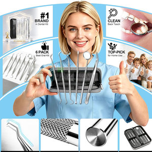 Kit Dental Profesional Manual, Juego de Herramientas Multiusos para Cuidado Bucal con Estuche Compacto, Diseño Preciso y Características Ecológicas - Product Image 2