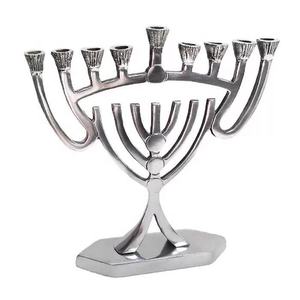 Bougeoir exclusif Menorah Best-seller Bougeoir Menorah 9 bras Décoratif Fantaisie - Product Image 5