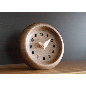 Reloj de Escritorio Minimalista de Madera, Circular, Funciona con Batería, Movimiento de Cuarzo, Visualización de Agujas, Diseño Moderno y Silencioso - Product Image 4
