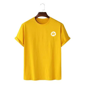 Camiseta de algodón para hombre de alta calidad, personalizable, con estilo único, para venta en línea. - Product Image 1