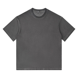 เสื้อยืดคอตตอนสั่งทำจำนวนมาก พร้อมป้ายยี่ห้อ ทรงปกติสำหรับผู้ชาย ผลิตโดยโรงงานโดยตรง - Product Image 2