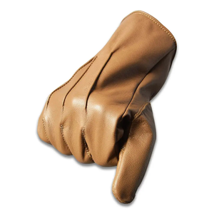 Gants en cuir de mouton pour femmes, respirants, doublés, luxueux, chauds, pour l'hiver, mode - Product Image 2