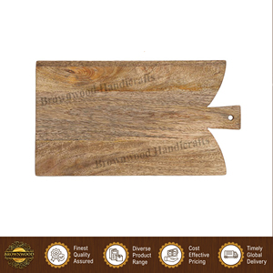 Planche à découper en bois de manguier 100% naturel, finition bois naturel, qualité standard, prix d'usine, best-seller - Product Image 2