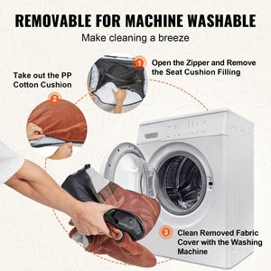 Coprisedile Impermeabile per Cani con Tasche Laterali e Guinzaglio di Sicurezza, in Tessuto PP Cotone, per Auto - Product Image 5