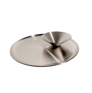 Plat de service en aluminium de qualité supérieure pour chips et trempettes, plateau métallique le plus vendu pour snacks, salades, desserts et fruits - Product Image 1