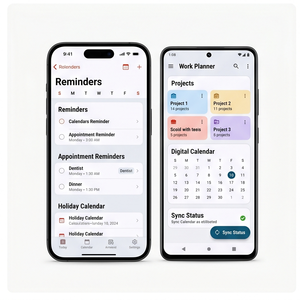Royalcraft Calendar App – Smart Planner, Events Scheduler, Reminders, Daily Agenda, Sync Calendar - Product Image 3