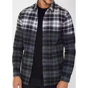 2026 Vintage Style <b>Checkered</b> Biker Flannel Shirt High Quality Customized Color Motorcycle Protective Unisex % Cotton - Product Image 3