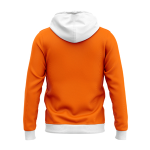 Sweat à capuche zippé en coton de haute qualité, coupe classique, épais, avec poches, tricoté en coton, décontracté, pour l'automne - Product Image 6