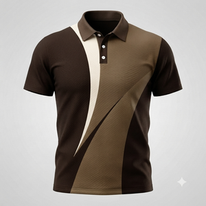 Polo de Hombre de Alta Calidad al por Mayor, Transpirable, con Técnica de Impresión, Ropa Casual, Corte Regular, Secado Rápido - Product Image 5