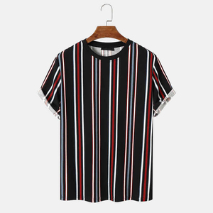 T-shirts sur mesure OEM, tailles et couleurs variées, t-shirts pour hommes, coton de qualité supérieure, t-shirts pour hommes 100% coton - Product Image 1