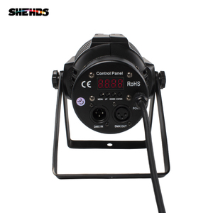 Compact 7×18W LED Par RGBWA UV 6in1 Professional Stage Lighting DMX Wash <b>Light</b> for Mobile DJ - Product Image 4