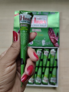 Hibba Cones de Henné Herbal en Gros Bio Mehndi Brun Foncé à Tenue Longue Durée 370G Peinture Corporelle - Product Image 5