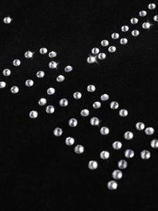 Camisetas Unisex de Corte Cuadrado para Hombre, Venta Caliente 2026, con Logotipo Personalizado, Pedrería 3D, Hombros Caídos, 100% Algodón Jersey, Cuello Redondo - Product Image 3