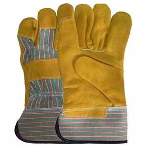 Gants de soudage personnalisables avec logo, paume renforcée, pouce et index renforcés, équipement de sécurité pour les mains, meilleurs gants de soudage - Product Image 3