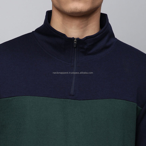 Wholesale Heavyweight No Drawstring Pullover sweatshirt Custom Digital Print logo French Terry Cotton Men sweatshirts for Men - Product Image 6