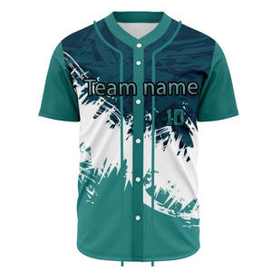 Camiseta de Béisbol Personalizada de Alta Calidad al por Mayor, Jersey de Softbol Transpirable, Uniforme Deportivo de Entrenamiento con Estilo para Uniforme de Béisbol - Product Image 3