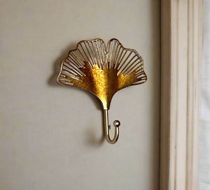 Traditional Brass Wall Hooks Handmade Decorative <b>Rack</b> Suitable For Entryway <b>Kitchen</b> Bathroom Bedroom Hanging Organization - Product Image 3