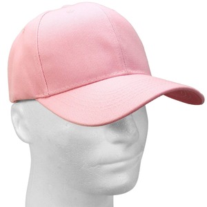 High Quality Pink 6-Panel Baseball Cap Unisex Adjustable Fitted Twill Cotton Casual <b>Hat</b> Spring <b>Summer</b> Solid Color and low prices - Product Image 1