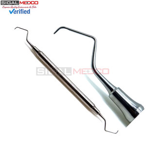 Curetas Dentales Gracey 9/10 de Doble Extremo con Mango Hueco, Instrumentos Médicos de Acero Inoxidable de Alta Calidad para Periodoncia - Product Image 3