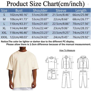 T-shirt blanc surdimensionné en coton pour homme, manches courtes, col rond, décontracté, uni, en jersey tricoté, écologique, respirant, coupe classique - Product Image 5