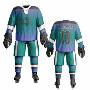 Uniforme de hockey sur glace en gros 2026, personnalisé avec logo d'équipe brodé, nom et numéro, vêtements de sport, fabricant OEM, fournisseur, usine - Product Image 5