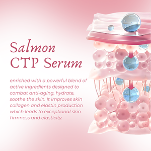 Sérum CTP au saumon, best-seller en Malaisie, formule d'essence hydratante pour le visage, soin de la peau, garantie fournisseur OEM B2B - Product Image 2