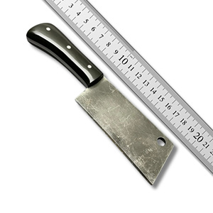 Couteau de boucher en acier inoxydable robuste pour usage commercial en cuisine, couteau à découper la viande professionnel avec manche ergonomique - Product Image 5