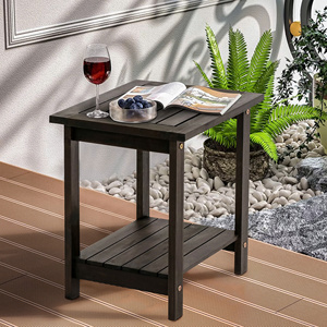 Vente en gros de table d'appoint de forme carrée moderne en bois d'acacia pour salon et chambre à coucher fait à la main au Vietnam - Product Image 5