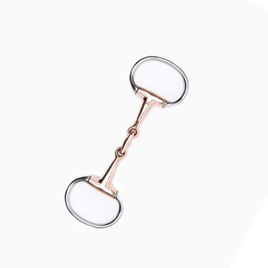 Bocado de Anillas Sueltas de Lujo para Caballo, Bocado de Corrección Articulado, Joyería Ecuestre - Product Image 4