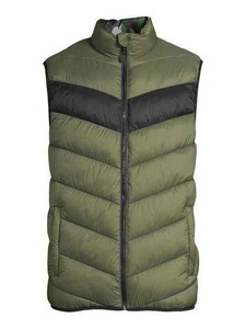 Gilet matelassé décontracté d'hiver durable et respirant avec tissu robuste 100 % polyester pour une utilisation prolongée en extérieur - Product Image 2