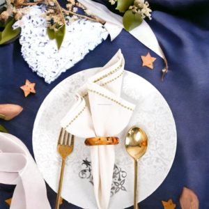 Modern Design Napkin Ring for Wedding Dining <b>Table</b> Handicraft <b>Top</b> Quality <b>Resin</b> Inlay Napkin Ring for Tableware Set of 6 - Product Image 3