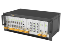 RDEKONO Boîtier Eurorack 3U 19 pouces, Châssis de panneau frontal personnalisé taille 6U, Accessoire Rittal, Plateau de ventilateur personnalisé 3342-3451 3342-3450