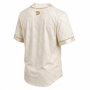 <b>Marble</b> Luxe Baseball Jersey Unisex Short Sleeve Button Breathable Anti-Bacterial Polyester Custom Team Name Sportswear Adult All - Product Image 3