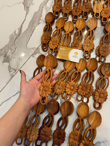 ช้อนไม้ผสมกาแฟช้อนไม้เป็นมิตรต่อสิ่งแวดล้อมสำหรับโต๊ะอาหารในห้องครัว - Product Image 2