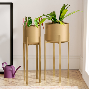 Soporte de Hierro para Macetas con Acabado Pulido Moderno de Primera Calidad, Soporte Decorativo para Plantas, Duradero, Ligero, Fácil de Mantener, para Interiores y Exteriores - Product Image 5