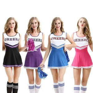 Uniformes de Porristas para Mujer de Alta Calidad, Diseño Personalizado al por Mayor, Logotipo Personalizado, 100% Poliéster, Ligeros - Product Image 1