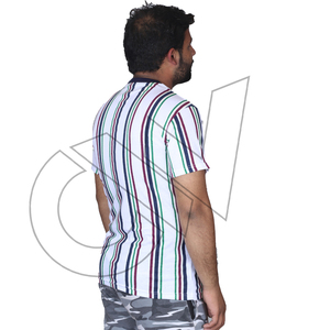 T-shirts pour hommes Carewear Sports à manches régulières, col rond, 100% coton, mode estivale, hip-hop, qualité supérieure, design personnalisé, logo sur le devant - Product Image 3
