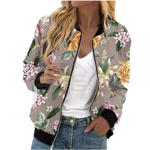 Exclusive Casual Wears Women Printing Varsity <b>Jackets</b> Soft Fabric Apparel For Urban Inspired Outfit Selections For Men - Product Image 3