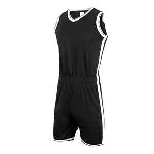 Maillot et short de basketball personnalisés avec logo, prix de gros, nouveau design, 100 % polyester, uniforme de basketball par sublimation - Product Image 1