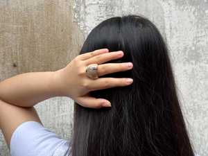 Oval Polished Buffalo Horn Modern <b>Signet</b> <b>Ring</b> Natural Crafted Organic Material Men <b>Women</b> Wedding Decoration Gift Handicrafts - Product Image 5