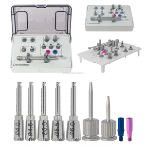 Stainless Steel Manual Dental <b>Screw</b> <b>Driver</b> Tools Dental Implant <b>Torque</b> Wrench Ratchet 15-70ncm Universal Restoration Tools Set - Product Image 2