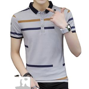 Polo à manches courtes pour hommes, 100% coton, vêtements de haute qualité, vente en gros, tendance, 100% - Product Image 4