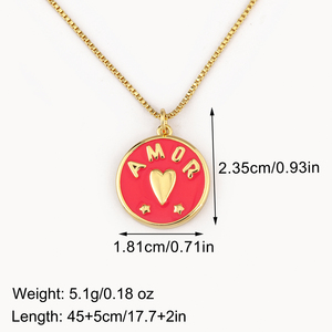 Qiku Tùy Chỉnh Amor Trái Tim Mặt Dây Chuyền Vòng Cổ Cho Phụ Nữ Và Nam Giới Cá Nhân Tên Đồ Trang Sức Quà Tặng Cho Kỷ Niệm Sinh Nhật - Product Image 6