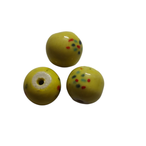 Cuentas Redondas de Cristal y Vidrio de 12 mm para la Fabricación de Joyas, Opciones de Color Personalizadas, Suministros para Manualidades, Venta al por Mayor - Product Image 1