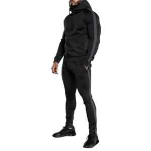 Survêtement de sport pour homme 90% polyester 10% élasthanne, avec logo personnalisé, nouveau modèle, dernière mode, fitness pour garçons, USA et Europe. - Product Image 6