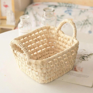 Hot Sale Factory Price Storage <b>Basket</b> Eco-Friendly Multifunction Desktop Home Decor Kitchen Organizer Rectangle Food Household - Product Image 2