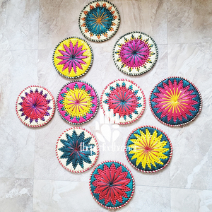 Platos de Hierba Moonj Natural, Platos de Hierba Munj o Hierba Roja Pin, Hechos a Mano - Product Image 6